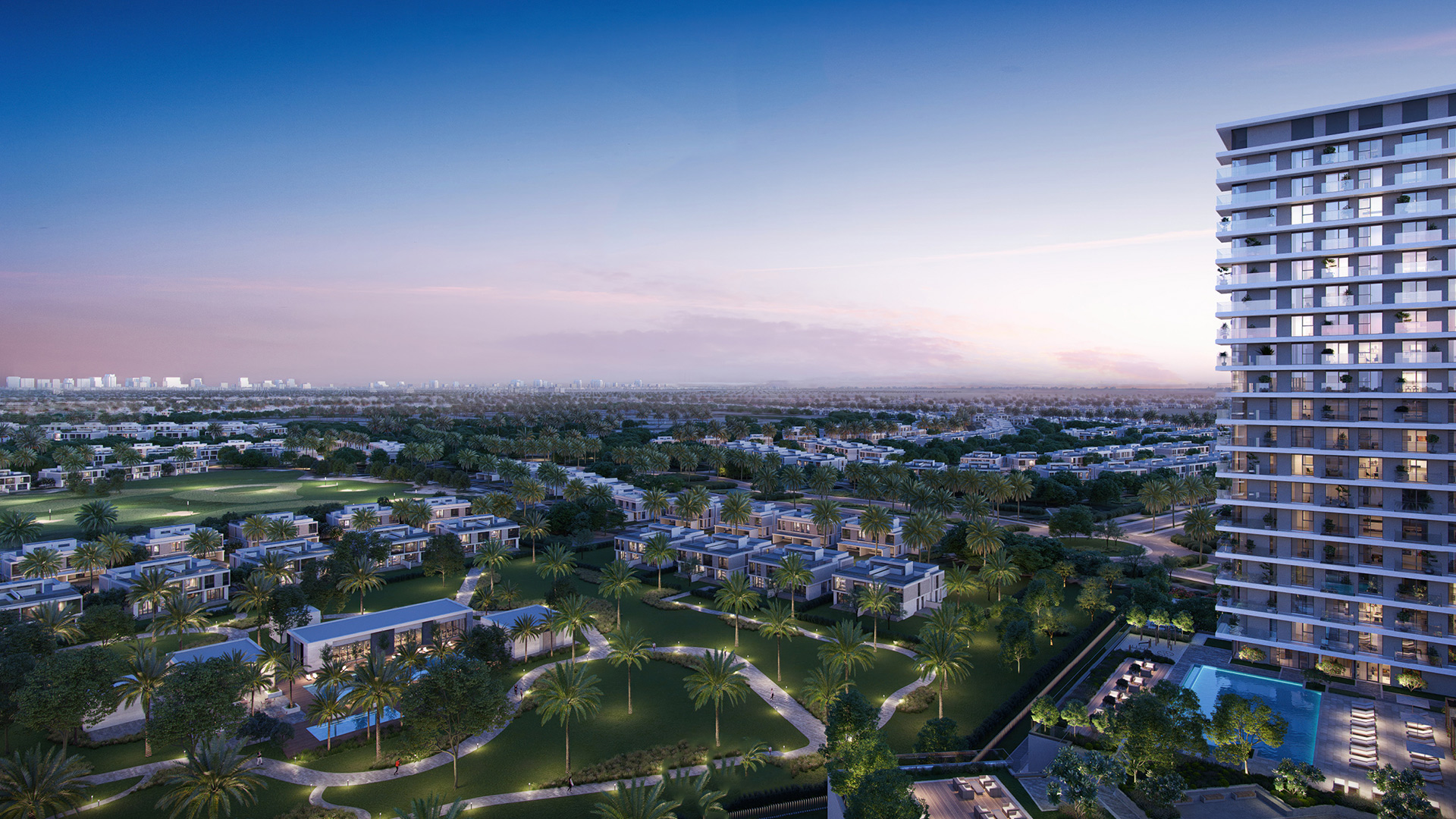 Dubai Hills Estate Green Living