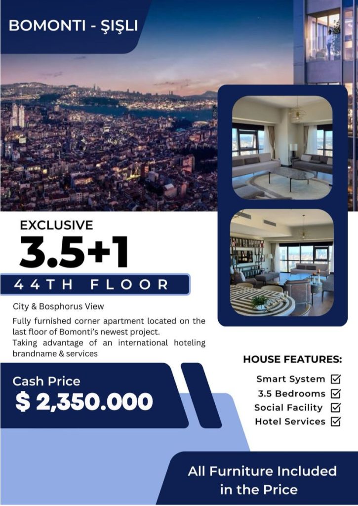 Sisli Luxury Bomonti Residence 30